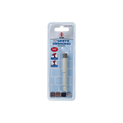 WHITE DIAMOND HEX - V-Groove Glass & Tile Drill Bits