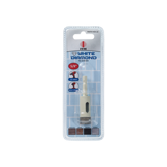 WHITE DIAMOND HEX - V-Groove Glass & Tile Drill Bits