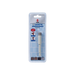WHITE DIAMOND HEX - V-Groove Glass & Tile Drill Bits
